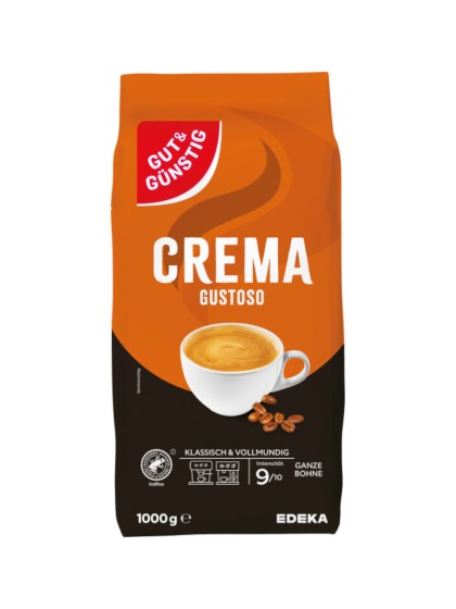 GG Crema Gustoso cafea boabe 1kg