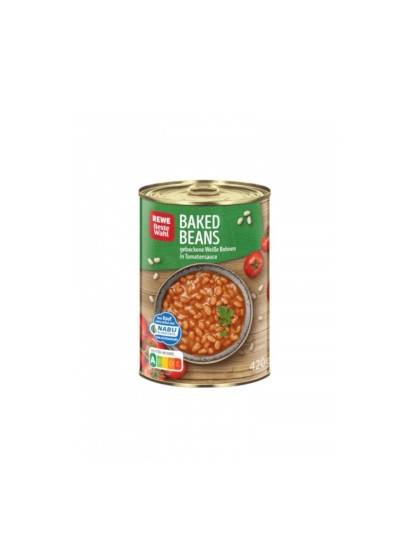 Fasole in sos tomat rewe 420g