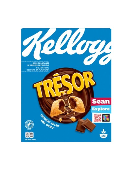 Kellogs Tresor Milk Choco 410g
