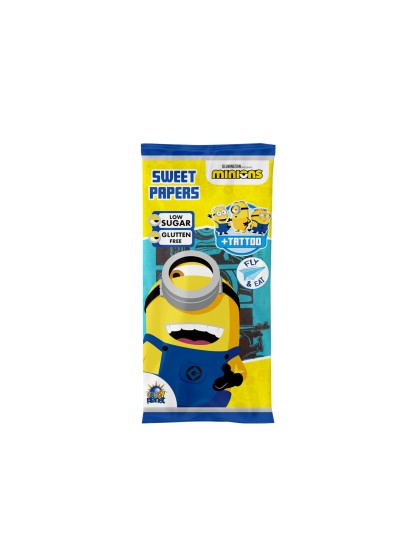 Hartie comestibila Minion si tatuaj 8g