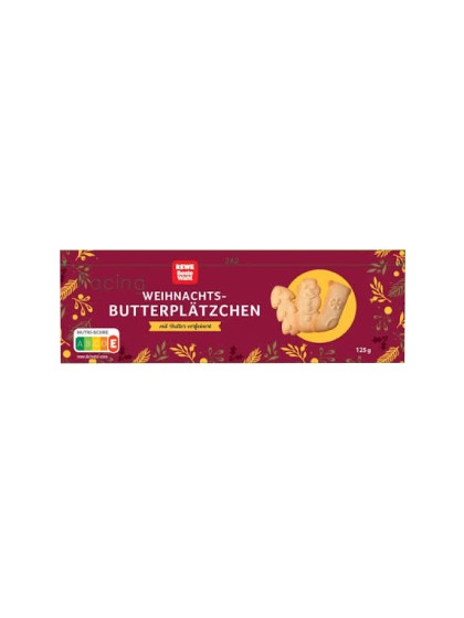 Rewe Butterplaetzchen 125g
