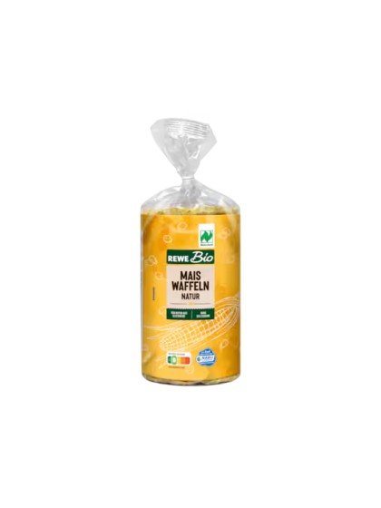 Rewe Bio vafe porumb fara sare 120g