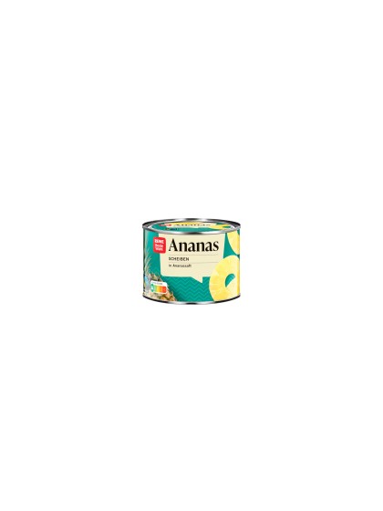 Compot ananas felii 142g