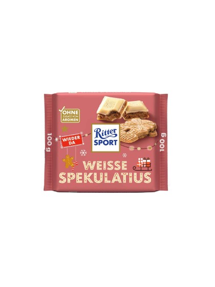 Ritter Sport Weisse Spekulatius 100g